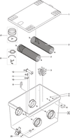 Spare parts diagram (1 of 2)
