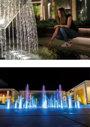 Al Liwan musical fountain case study
