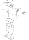 Spare parts diagram (1 of 2)