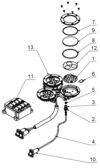 Spare parts diagram