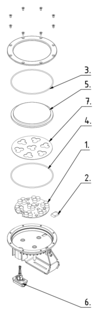 Spare parts diagram (1 of 1)