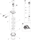 Spare parts diagram (1 of 1)