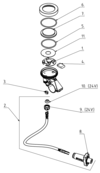 Spare parts diagram (1 of 1)