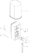 Spare parts diagram (1 of 1)