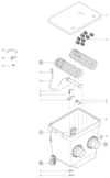 Spare parts diagram (1 of 2)
