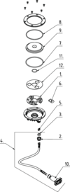Spare parts diagram (1 of 1)