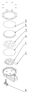 Spare parts diagram (1 of 1)