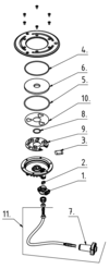Spare parts diagram