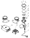 Spare parts diagram (1 of 1)
