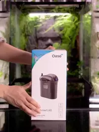 Stills from Oase Global IG account for aquarium landing page