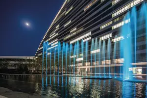Fountain technology case study China, show fountain