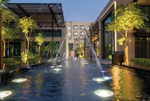 Archive number: OASE161325
Inspiration & Branding, Photo, OASE Professional, Fountain Technology
Al Liwan musical fountain case study