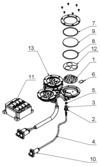 Spare parts diagram