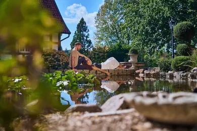 New shoot 2025 
Driehof Tecklenburg, pond and water garden