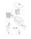 Spare parts diagram (1 of 1)