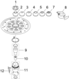 Spare parts diagram (1 of 1)